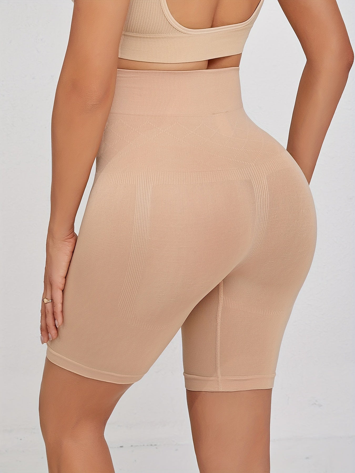 High-Waist Tummy Control Shapewear Shorts