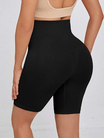 High-Waist Tummy Control Shapewear Shorts