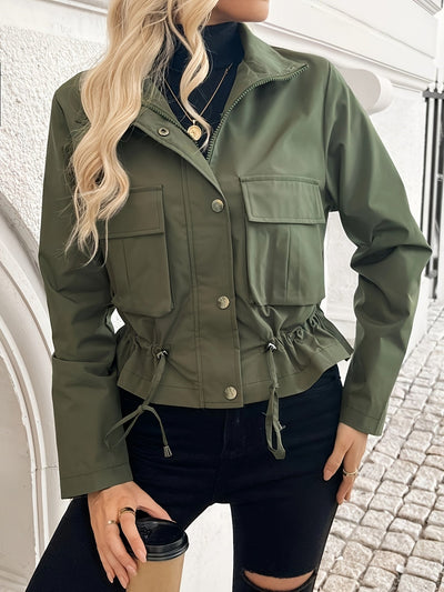 Short Windbreaker Jacket