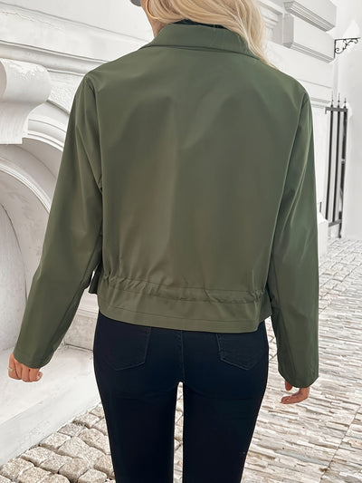 Short Windbreaker Jacket