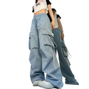 Cargo Pants Casual High Waist