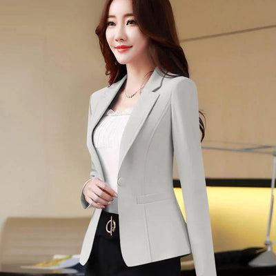 Chiffon Blazer – Women’s Slim Fit Office Wear
