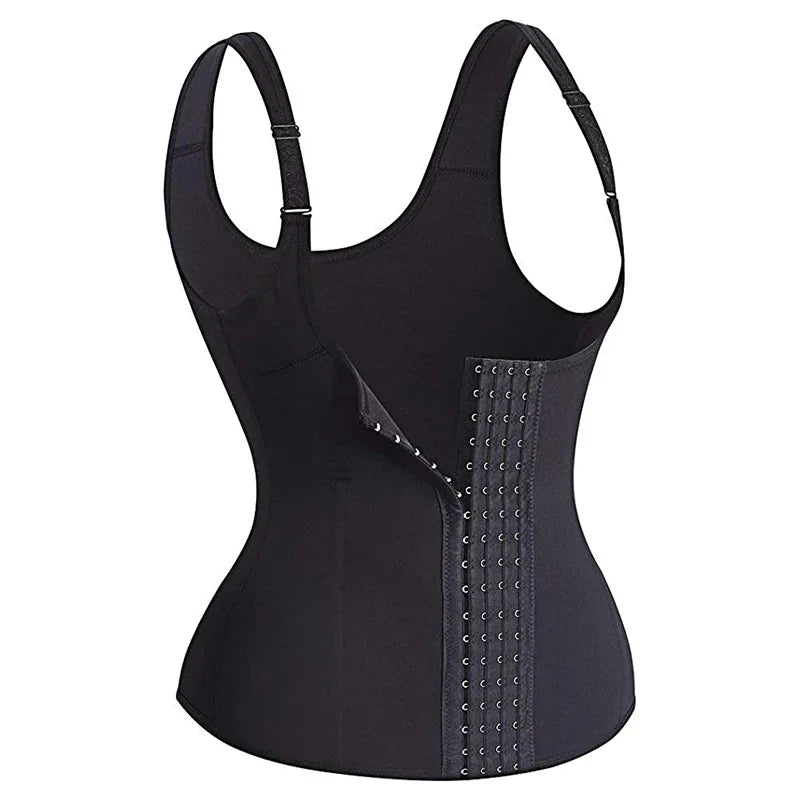 Waist Trainer Vest – Slimming Sauna Shapewear Top