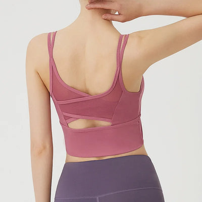 Mesh Sports Bra