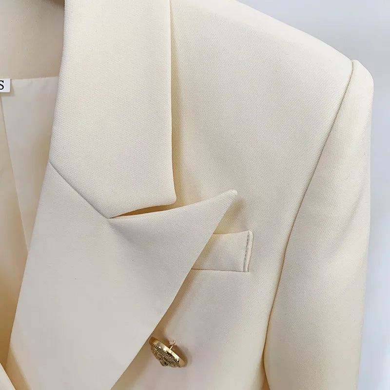 Double Breasted Blazer – Women’s Office Jacket