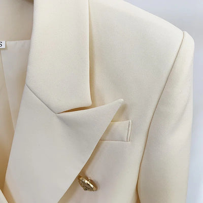 Double Breasted Blazer – Women’s Office Jacket