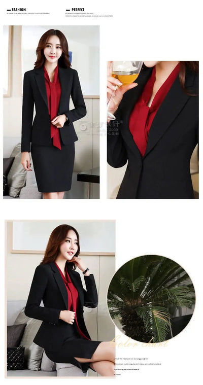 Chiffon Blazer – Women’s Slim Fit Office Wear