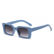 Retro Leopard Square Sunglasses