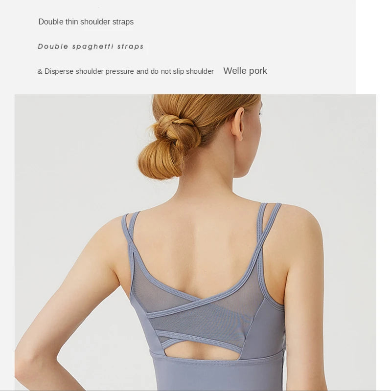 Mesh Sports Bra