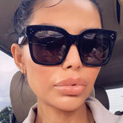 Oversized Square Retro Sunglasses