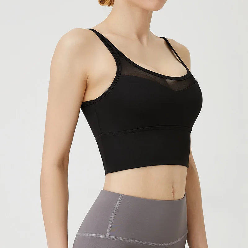 Mesh Sports Bra