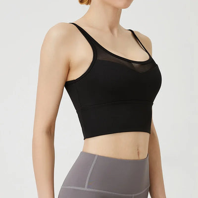 Mesh Sports Bra