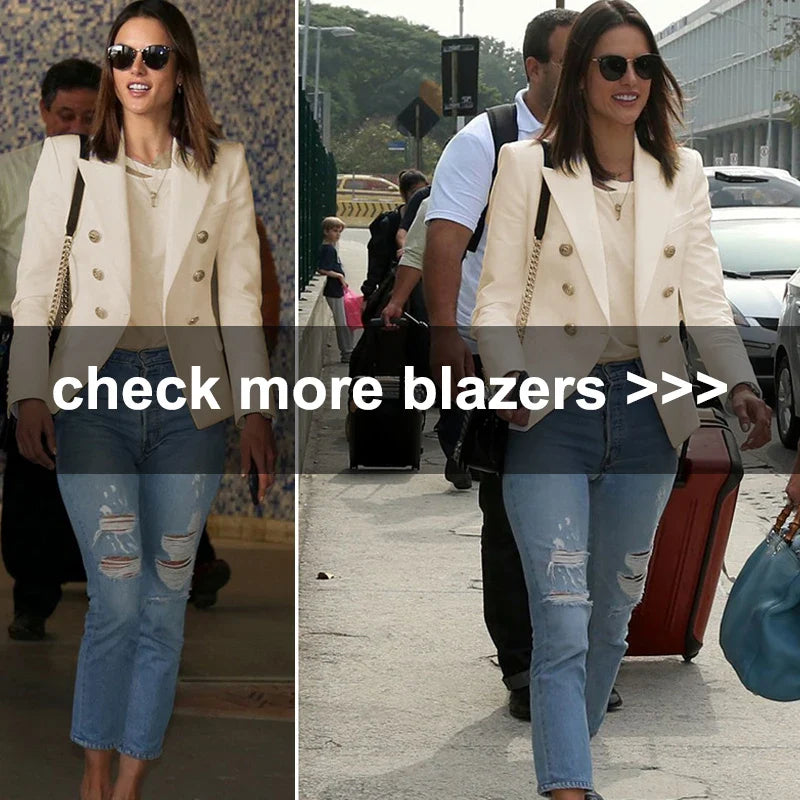 Double Breasted Blazer – Women’s Office Jacket