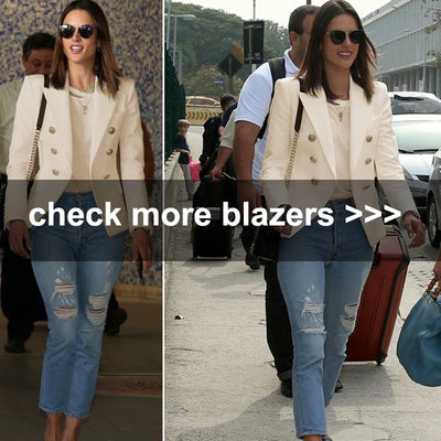 Double Breasted Blazer – Women’s Office Jacket