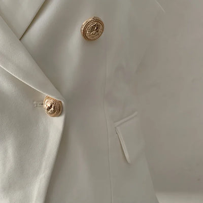 Double Breasted Blazer – Women’s Office Jacket