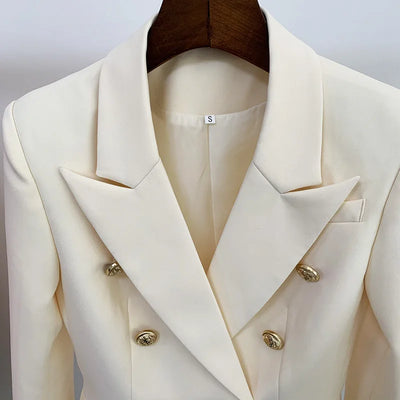 Double Breasted Blazer – Women’s Office Jacket