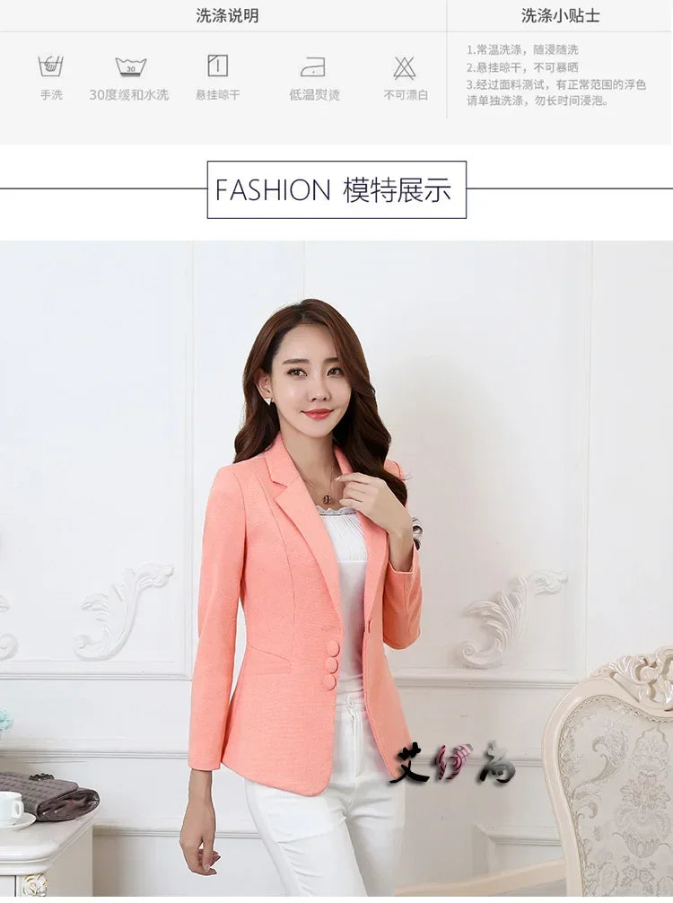 Slim Fit Blazer – Women’s Office Suit