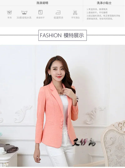 Slim Fit Blazer – Women’s Office Suit