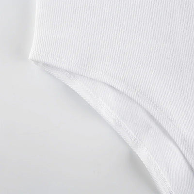 Zipper Front Bodysuit – Sexy Sleeveless One-Piece