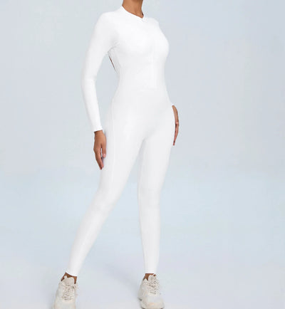 One-Piece Fitness Jumpsuit – Seamless Women’s Training Suit