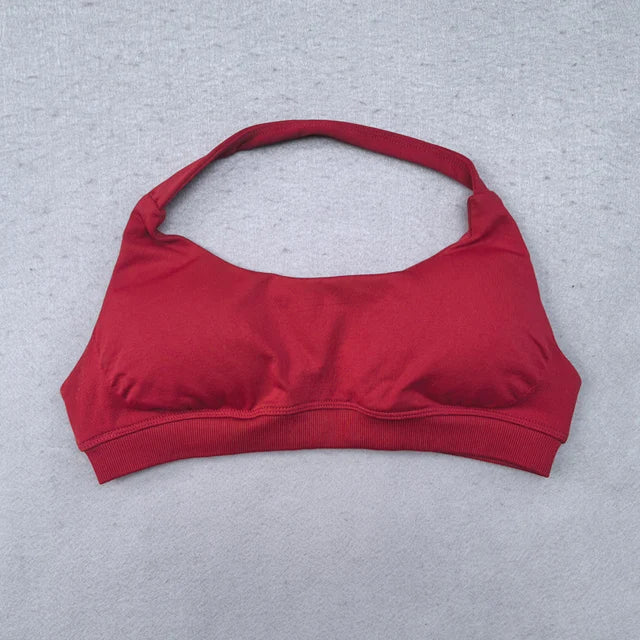 Seamless Halter Sports Bra