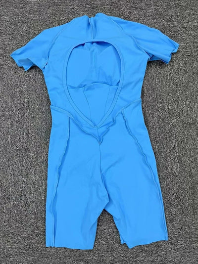 One-Piece Gym Jumpsuit – Sexy Athletic Yoga Suit