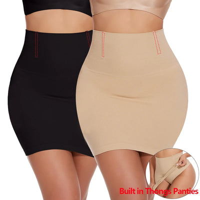 2-in-1 Tummy Control Underskirt