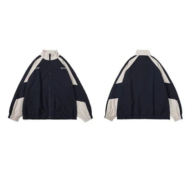 Vintage Patchwork Jacket – Women’s Streetwear