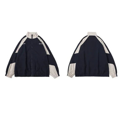 Vintage Patchwork Jacket – Women’s Streetwear