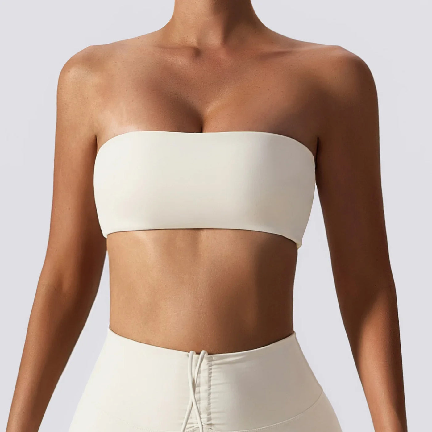 Strapless Sports Bra – Quick-Dry Tube Top