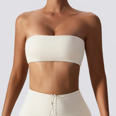 Strapless Sports Bra – Quick-Dry Tube Top