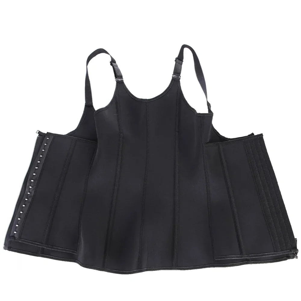 Zipper Waist Trainer Tank – Tummy Control Shapewear