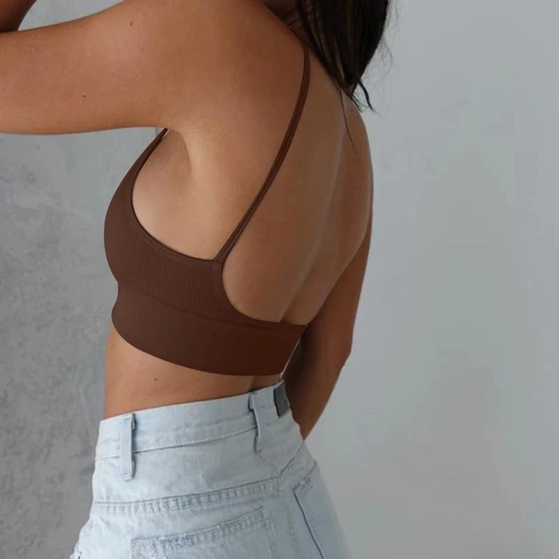 Seamless Yoga Sports Bra