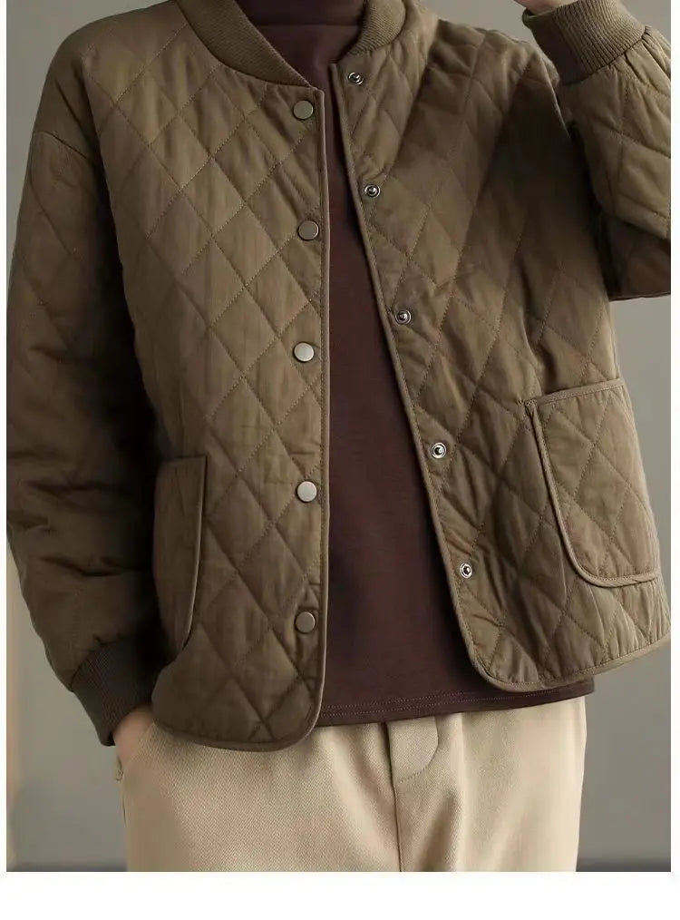Quilted Cotton Jacket – Women’s Winter Coat