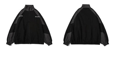 Vintage Patchwork Jacket – Women’s Streetwear