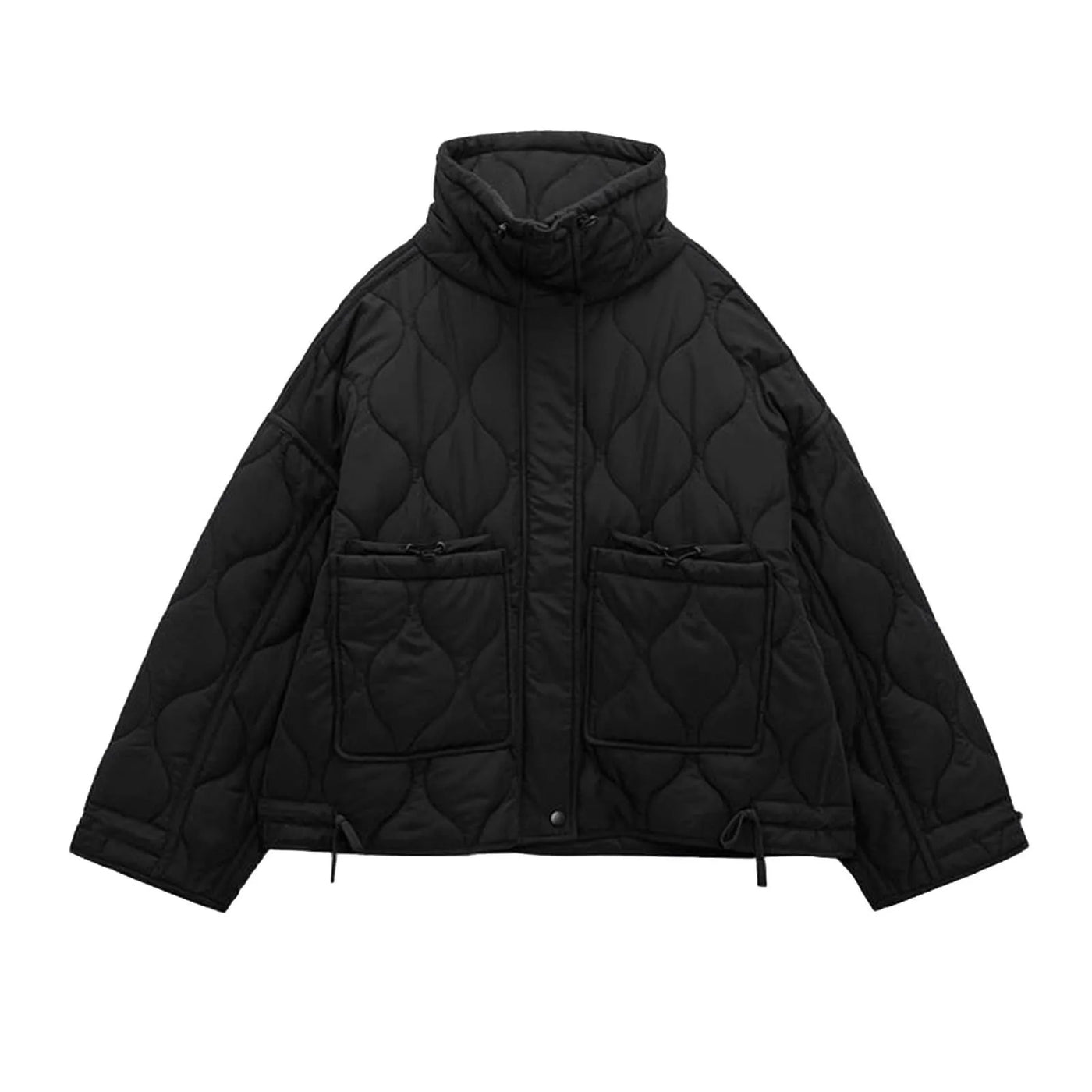 Plus Size Quilted Jacket – Women’s Winter Coat