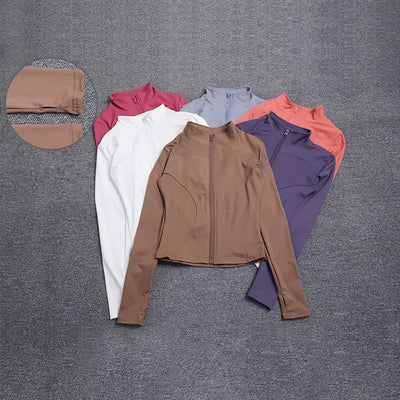 Women’s Sports Jacket – Workout Long Sleeve