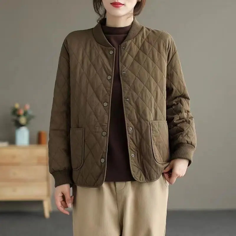 Quilted Cotton Jacket – Women’s Winter Coat
