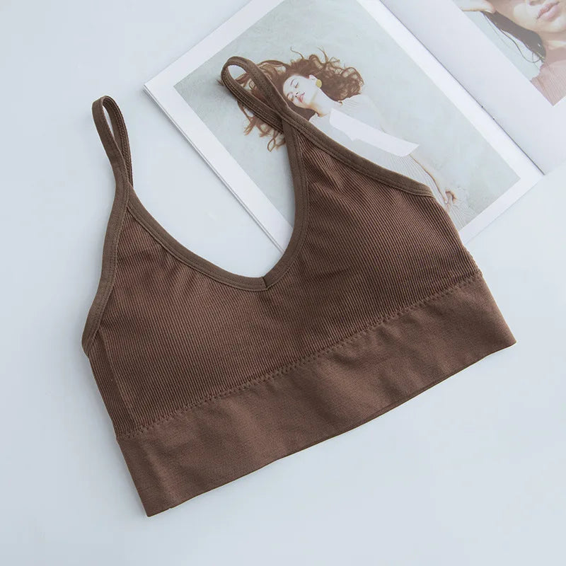 Seamless Yoga Sports Bra