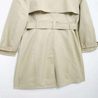 Double Breasted Trench – Women’s Belted Coat