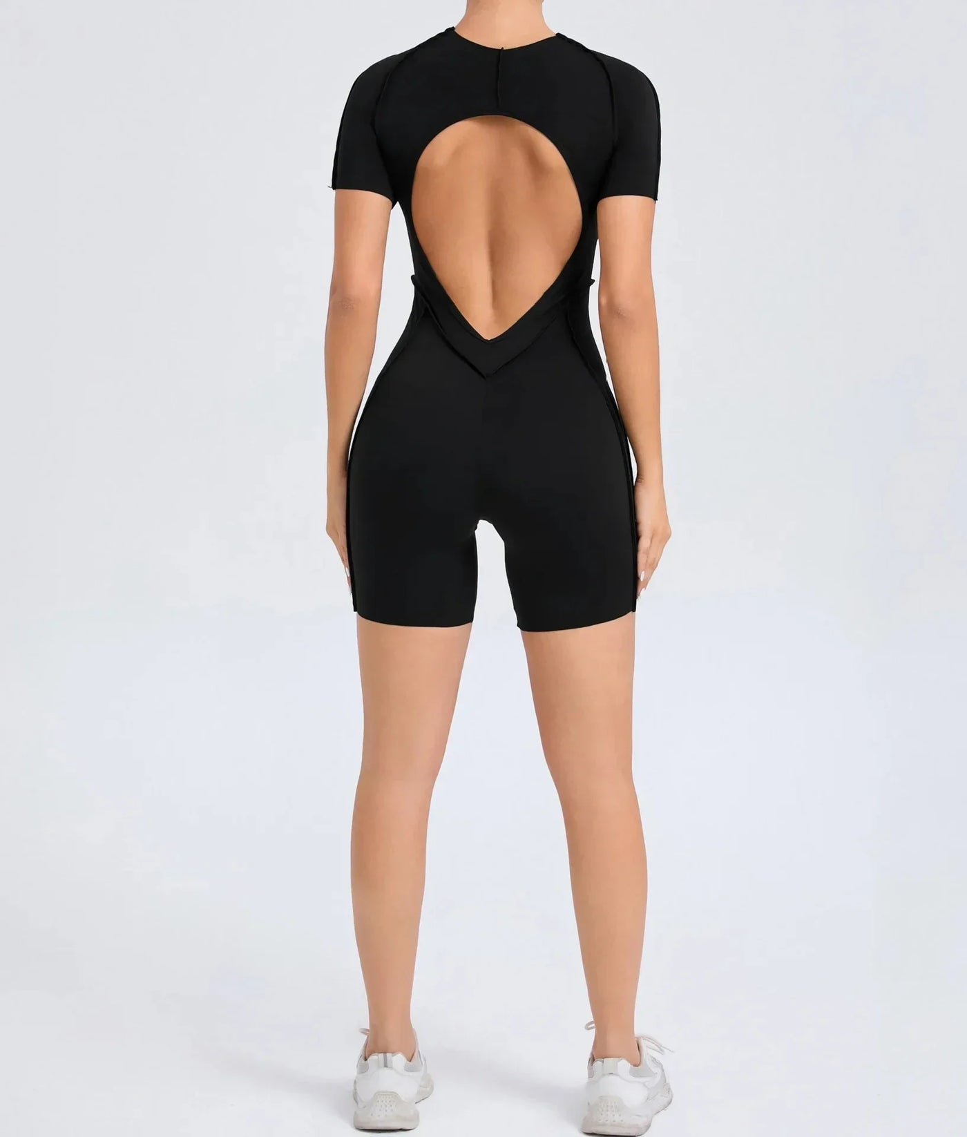 One-Piece Gym Jumpsuit – Sexy Athletic Yoga Suit