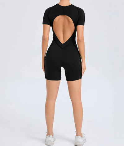 One-Piece Gym Jumpsuit – Sexy Athletic Yoga Suit