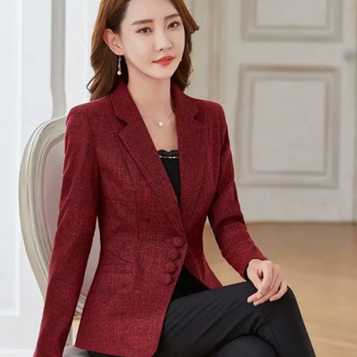 Slim Fit Blazer – Women’s Office Suit
