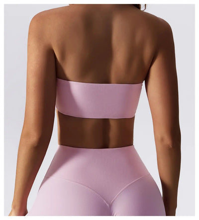 Strapless Sports Bra – Quick-Dry Tube Top