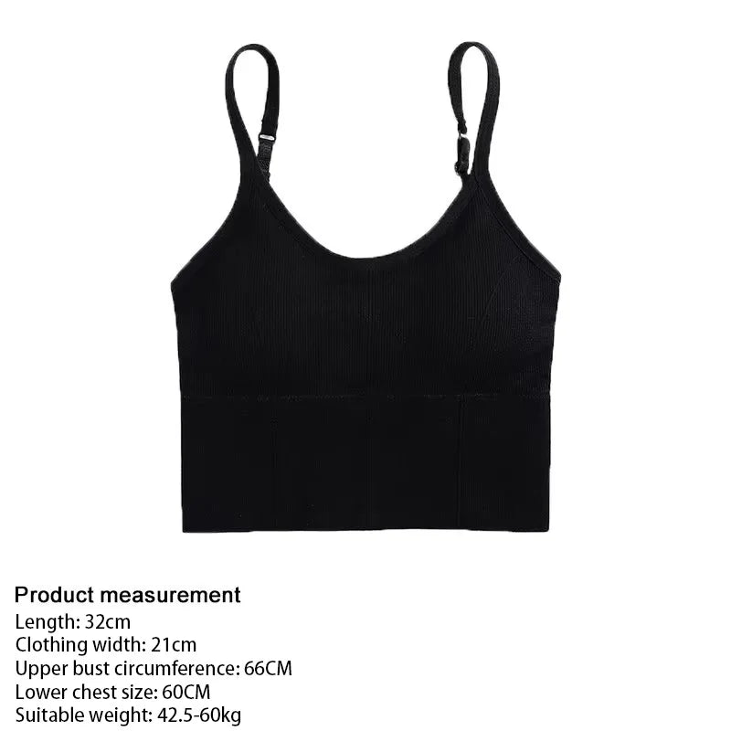 Seamless Shockproof Push-Up Sports Bra