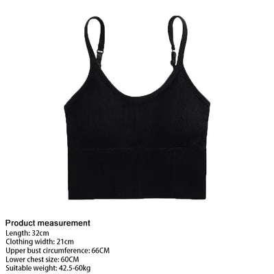 Seamless Shockproof Push-Up Sports Bra