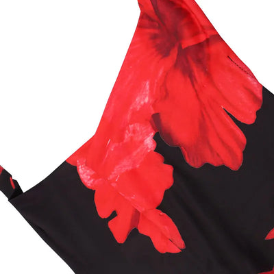 Sexy Backless Knitted Maxi Dress – Lace-Up V-Neck Streetwear Style