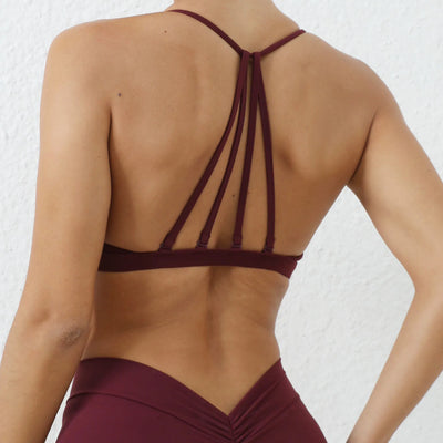 Seamless Adjustable Sports Bra