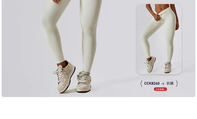 Seamless 2-Piece Workout Set – High Waist Leggings & Top
