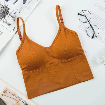 Beauty Back Bralette – Seamless Push-Up Sports Bra
